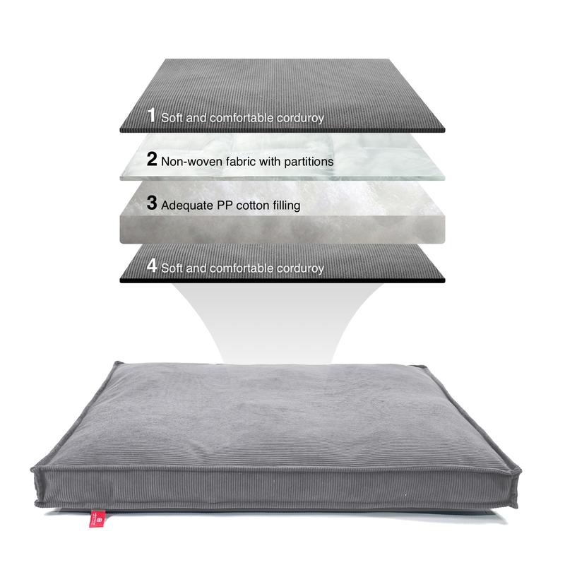 Dog Bed for Medium & Large Dogs Extra Large Removable Washable Cover All Season Comfort Cozy Pet Furniture Stylish Accessory Sturdy Construction