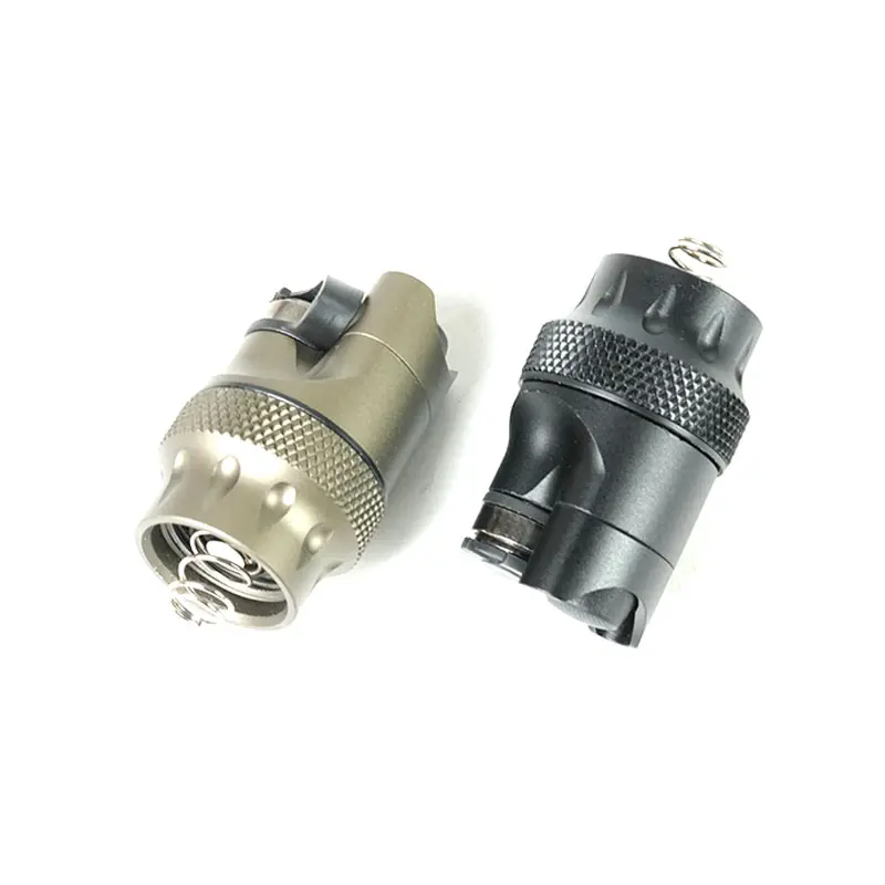 Tactical M300 M600 PLHV2 Flashlight Switch Cover SF DC 2.5MM 3.5MM Plug Dual Function Pressure Switch for Lamp Adaptation