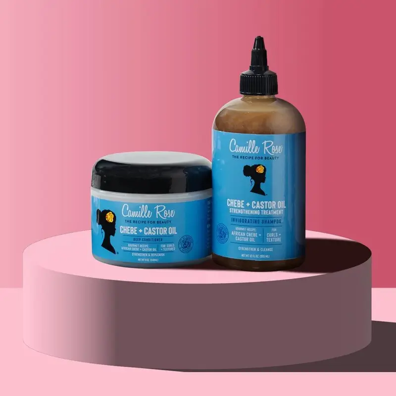 Camille Rose High Porosity Bounce Back Bundle - Curl Collection for Dryness, Frizz & Damage, Delivers Deep Hydration & Lasting Strength to Restore, Rebuild & Protect - High Porosity Hair & Curls