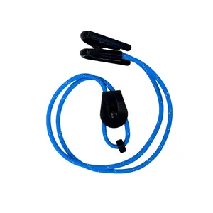 airoomy blue: Under-Seat Backpack Securing Strap for Airplane Legroom