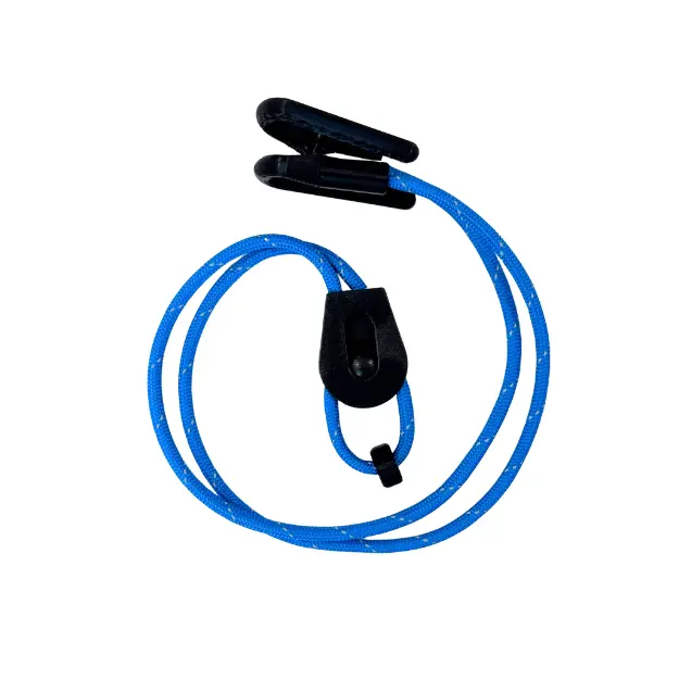 airoomy blue: Under-Seat Backpack Securing Strap for Airplane Legroom