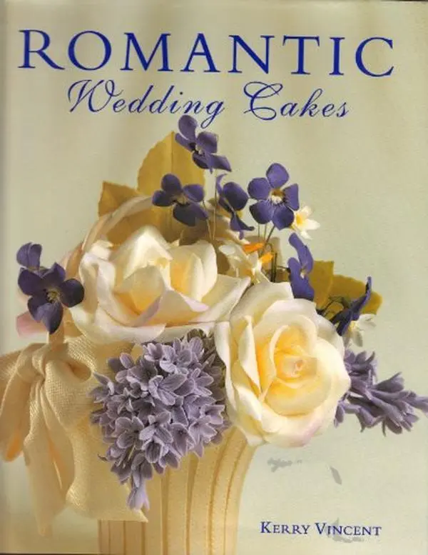 Used Hardcover Book - Romantic Wedding Cakes by Kerry Vincent, with Wedding Cake Ideas