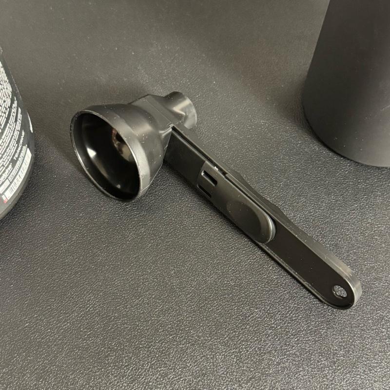 [Buy 1 Get 1 Free] Protein Powder Sliding Spoon,High Quality Funnel for Pre Workout Creatine Powder Formula,Coffee Milk Smoothie Chocolate Powder Kitchen Utensils BPA Free Plastic