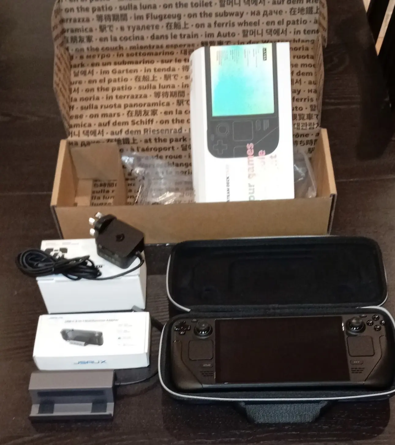 ST deck oled 512gb handheld of gaming- new