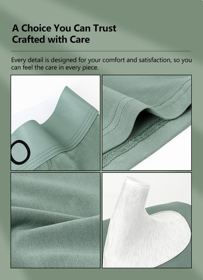 SHIQINUO Elephant Boxer Briefs for Men Funny Modal 3D Trunk Pouch Soft Breathable Stretch Fabric Separated Support Novelty Gift for Boyfriend or Husband Unique Menswear Set XL Regular Fit Underwear