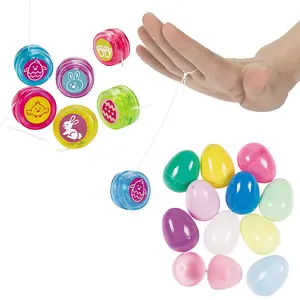 2 1/2" Bulk 96 Pc. Plastic Easter Egg & YoYo Filler Kit
