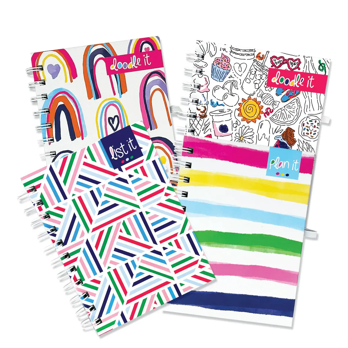 Pocket Notebooks | List, Plan, Doodle | 4 Styles