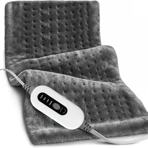 Heating Pad for Back Neck Shoulders 12x24in, Fast Heating with, Moist & Dry Heat Options, Auto Shut-Off, Soft Flannel, Machine Washable, for Knees Legs Arms Abdomen, Gifts for Women Men Mom Dad Birthday Portable Heating Pad