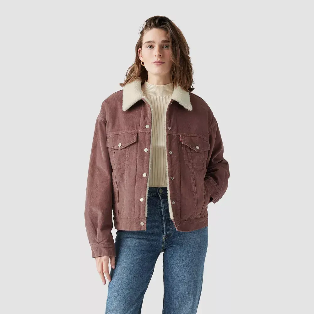 Levi's Women's Faux Shearling 90's Trucker Jacket Levi's Women's Faux Shearling 90's Trucker Jacket