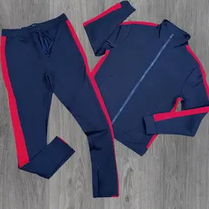 Rebel - SLIM Solid Track set (Navy - Red) 501 - 401 T