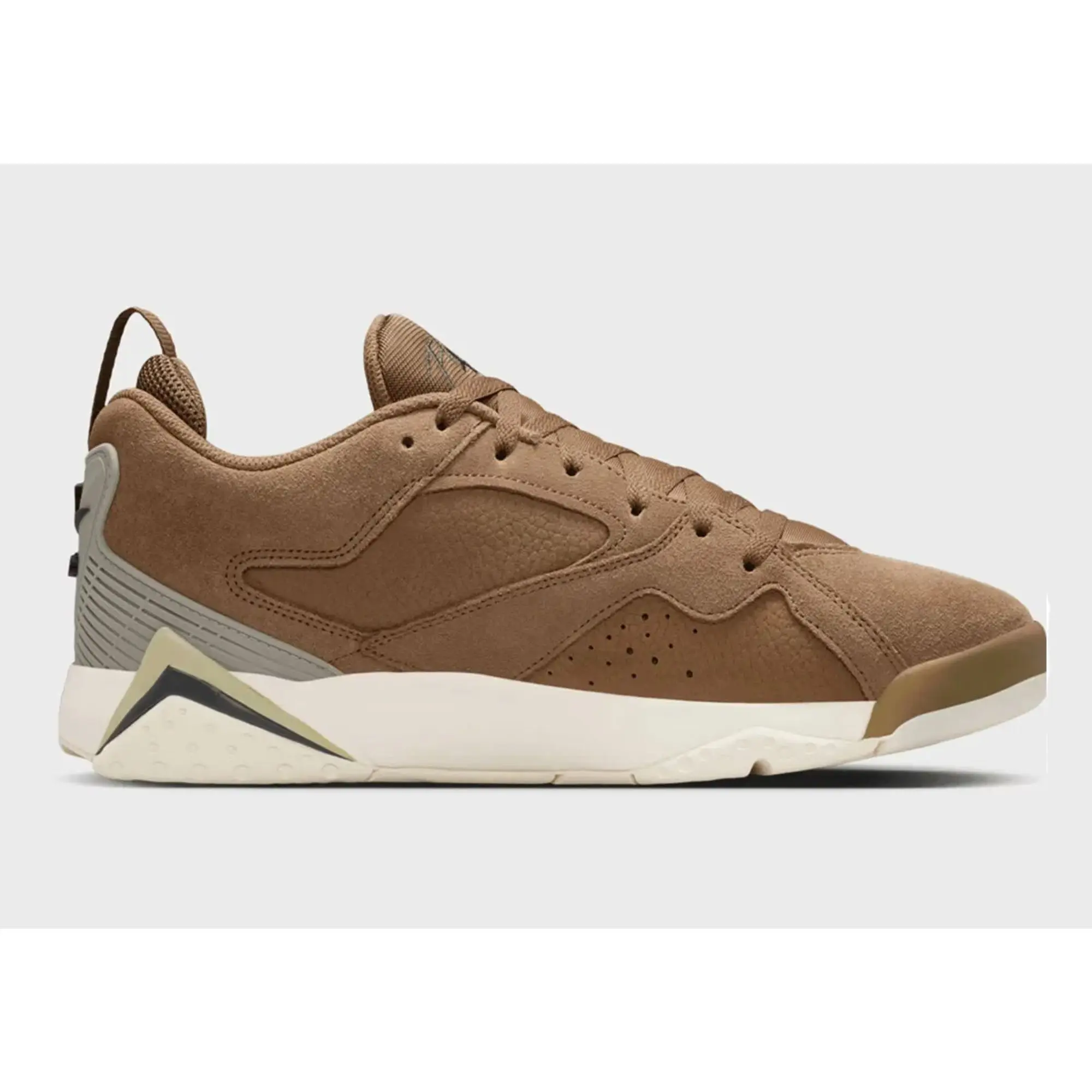 Jordan MVP 92 Brown Kelp Spruce Fog Men's Basketball Shoes Retro Sneakers Premium Leather Suede Cushioned Comfort Durable Streetwear Lifestyle Athletic Footwear Everyday Wear Authentic Limited Edition