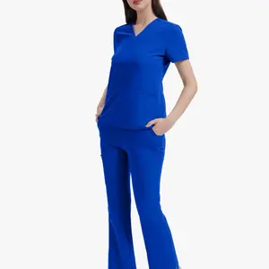 Women's V Neck Scrubs - Comfortable and Stylish Medical Uniform Bottom