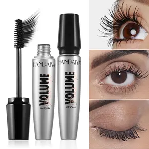Handaiyan Volume Push Up Mascara, Waterproof Long Lasting Black Mascara, Lengthening Volumizing & Curling, Smudge-Proof Eye Makeup