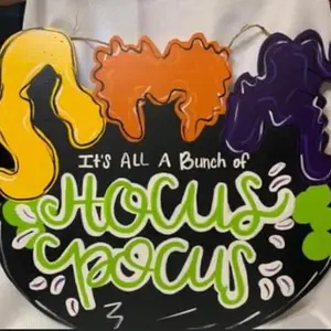 Hocus Pocus Doorhanger