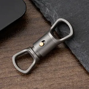 Titanium Alloy Keychain, Durable and Lightweight Design, Perfect for Daily Use, Stylish Accessory for Keys and Wallets
