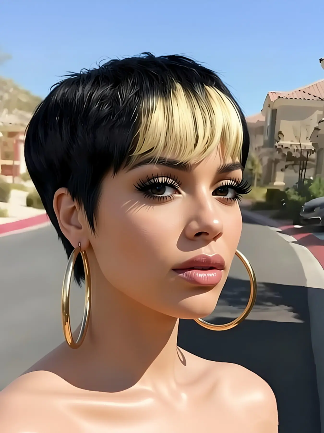 pixie cut wig short straight human hair silky wig machine made for women daily party cosplay gift use 1B613 color pixie cut human hair wigs Party holidays gift wig Human Hair Bob Real Hair Wigs