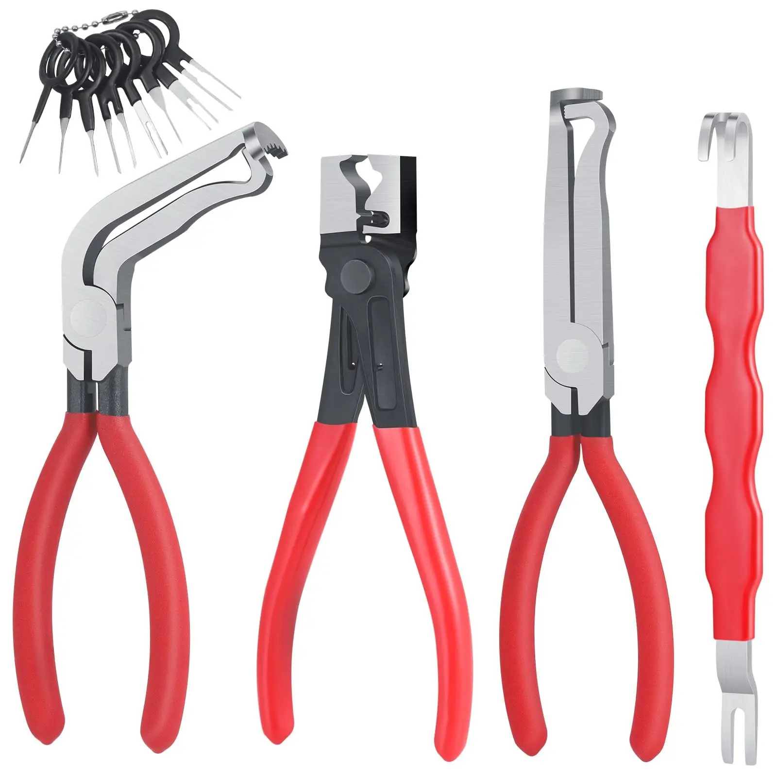 5-Piece Electrical Disconnect Tool Set, Car Electrical Connector Separator, Automotive Truck Suv Plug Disconnection Kit, Hand Tools, Pliers, Disconnect Repair Tools