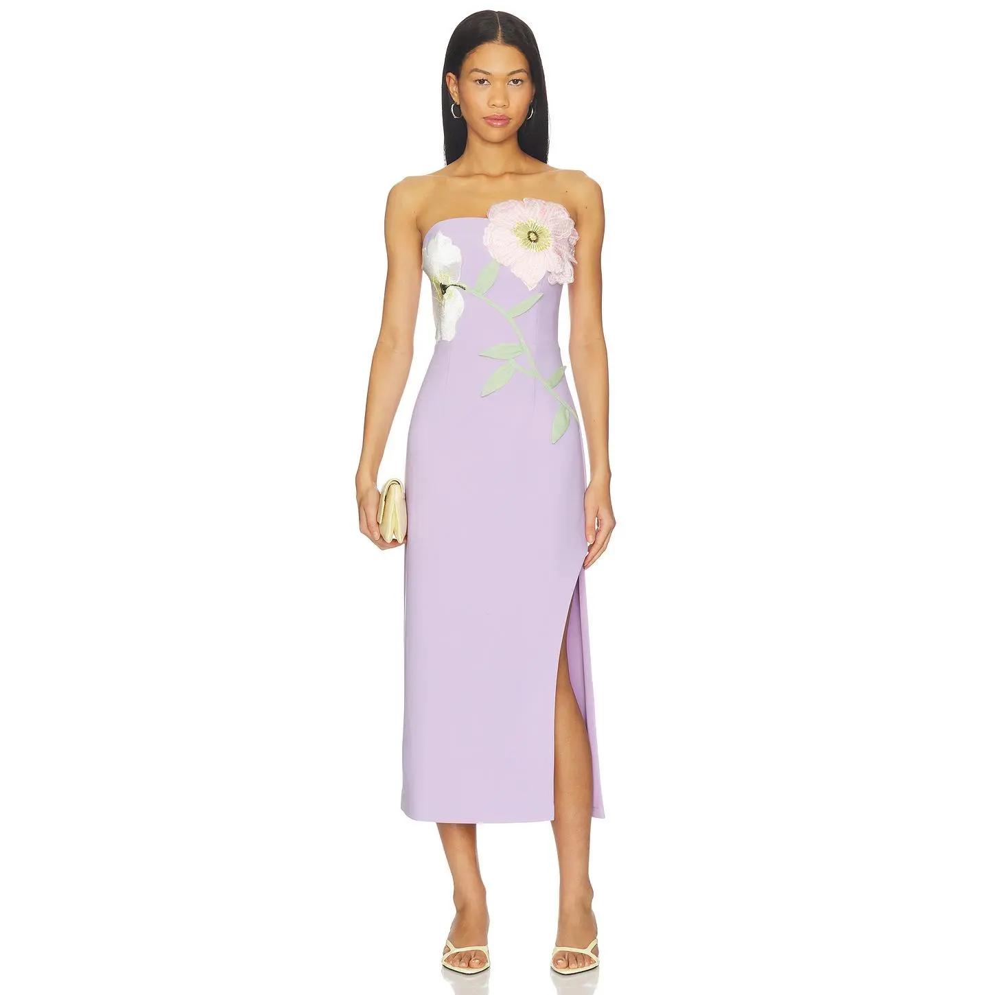 ELLIATT Hope Midi Dress in Pastel Purple