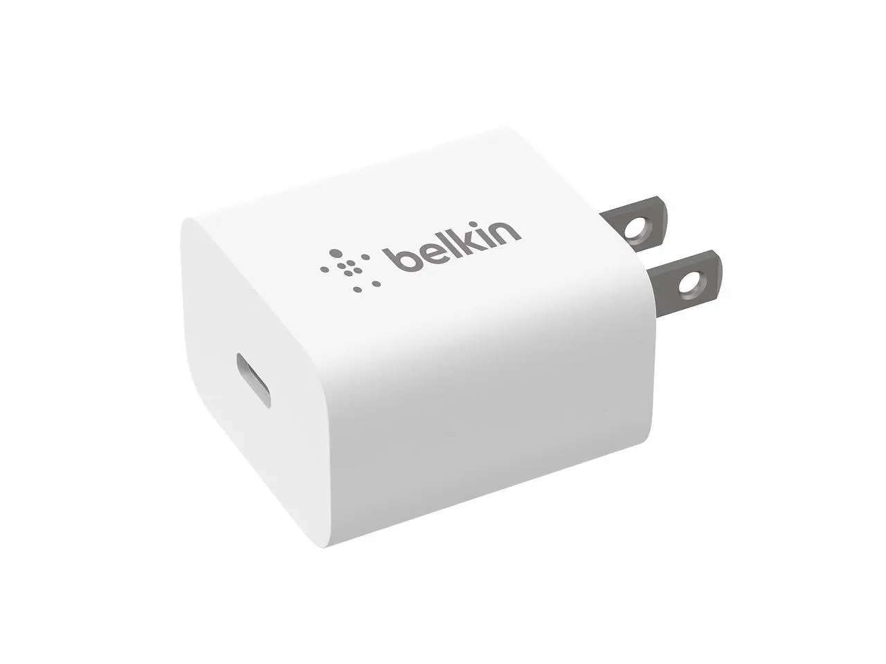BELKIN BBC005-WH White 20W USB-C PD Wall Charger with PPS BELKIN BBC005-WH White 20W USB-C PD Wall Charger with PPS