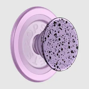 PopSockets MagSafe PopGrip - Aluminum Sugar Plum Speckle Design, Mobile Phone Accessory for Phone Holding & Mounting Needs, Accessories