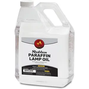 1 Gallon Paraffin Lamp Oil - Clear , Odorless, Clean   for Indoor and Outdoor Use - Shabbos Lamp Oil, by