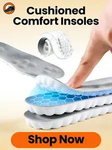 All-Day Comfort Cloud Insoles – Anti-Fatigue, Non-Slip & Shock-Absorbing Inserts for Foot Pain Relief