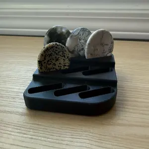 9 Slot Worry Stone Holder