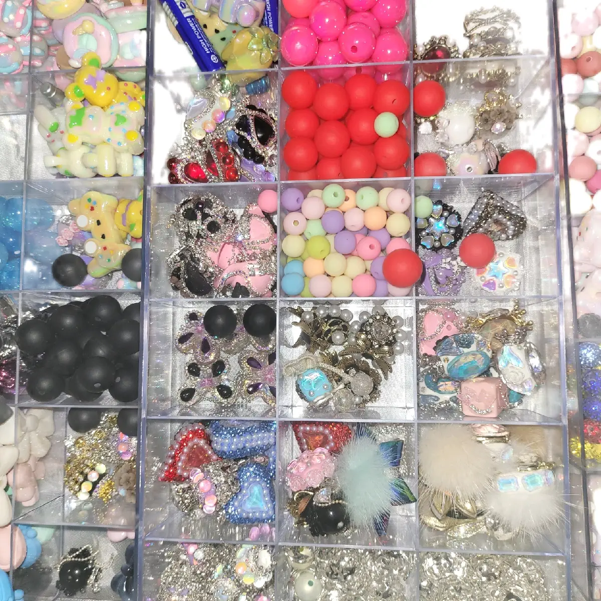 bead picks. come into the live and choose your choice of beads. small and large bags. resin, handpainted, plastic, and silcon your choice for beaded p