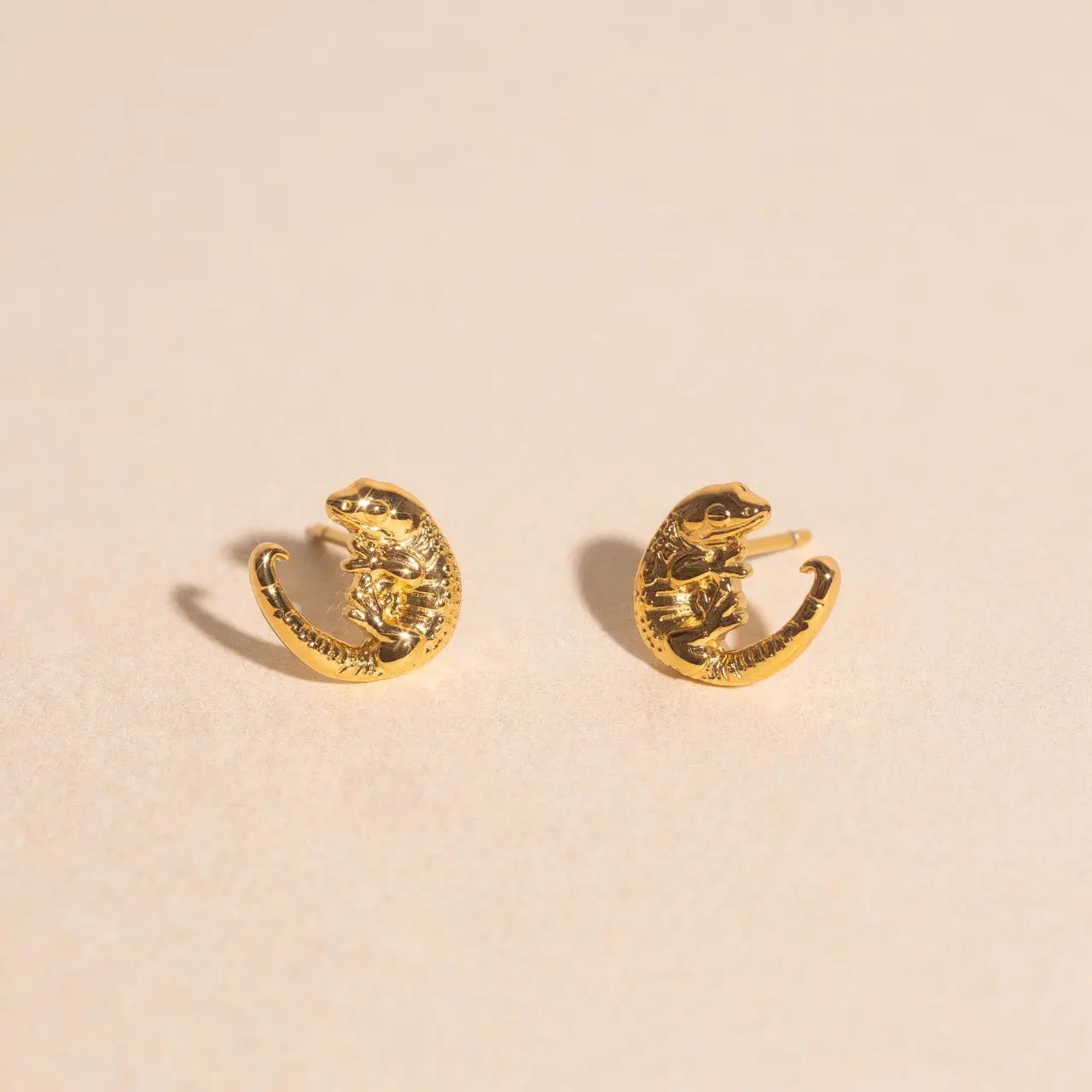Gecko Stud Earrings