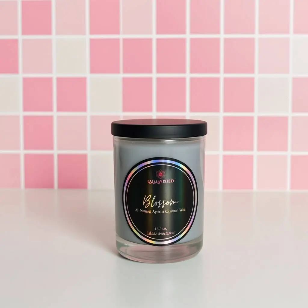 LaLaLavished Blooming Blossom Candles Decor Floral Fragrance Japanese Cherry Blossoms