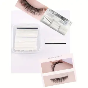 40pcs Waterproof Self Adhesive Lash Strips with BuiltIn Eyeliner Eyelashes Makeup