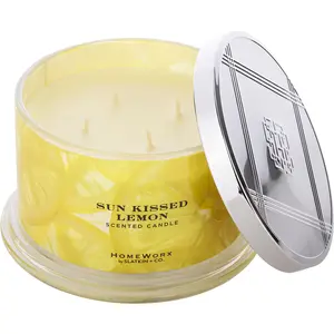 Homeworx Sun Kissed Lemon By Slatkin + Co. Scented Candle For Unisex