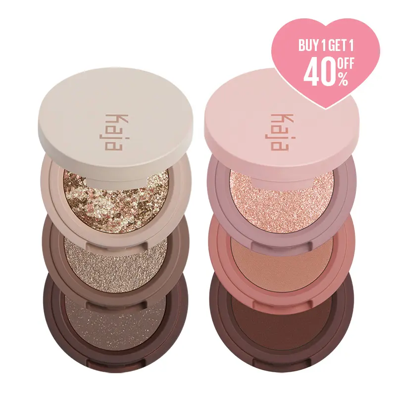 Kaja 3-in-1 Eyeshadow Stack - Beauty Bento - Perfect Eye Color Match , Single & Duo Options