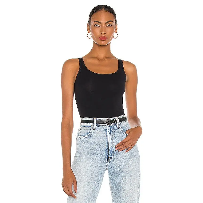 Theory Len Tubular Tank in Black