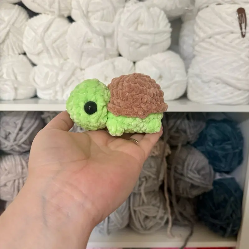 Mini Turtle Handmade Crochet Plushie