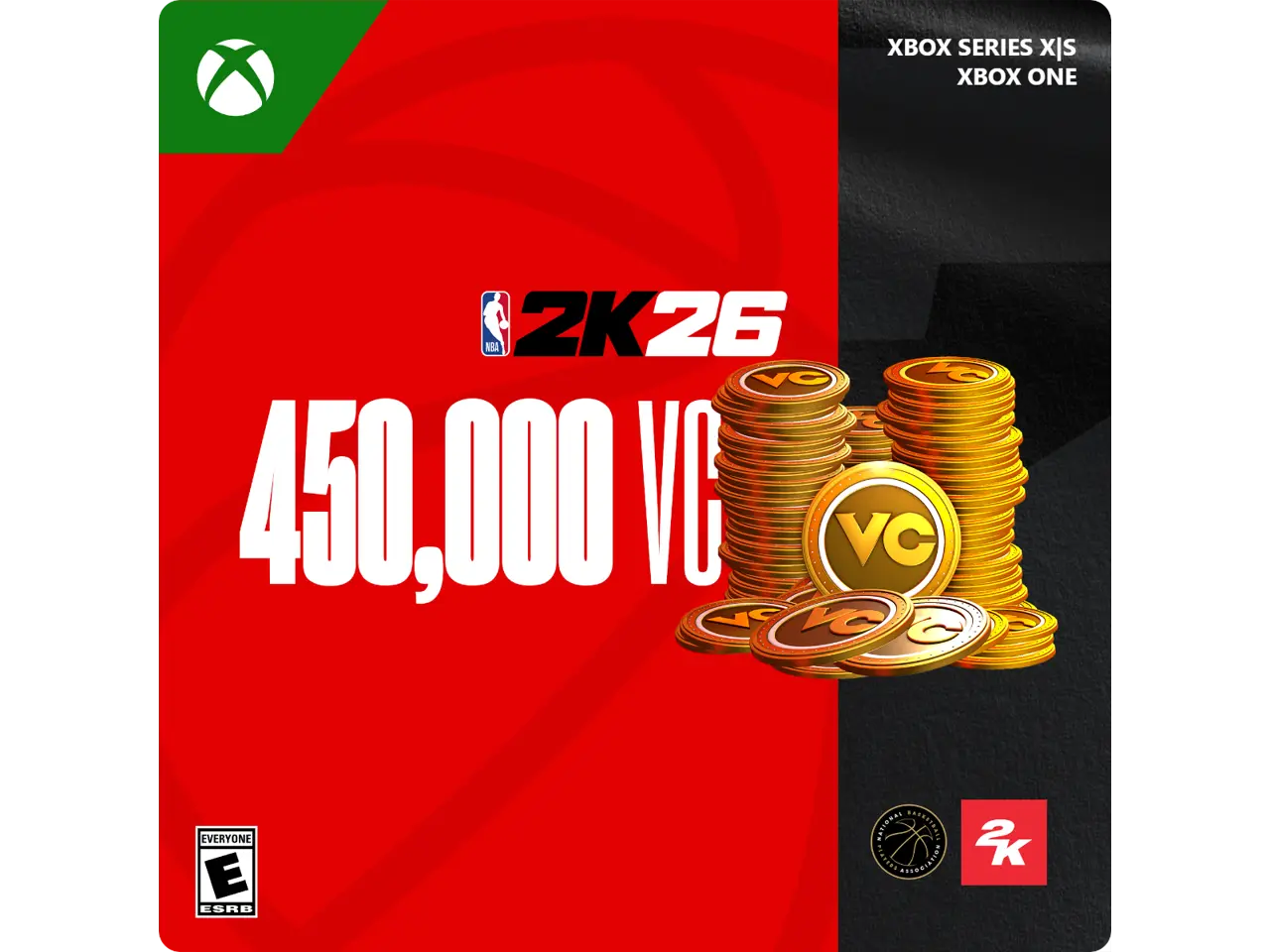 NBA 2K26: 450,000 Virtual Currency Pack Xbox Series X|S, Xbox One [Digital Code]