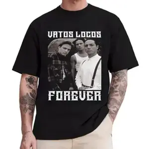 Vatos Locos Forever Unisex Shirt Blood For Blood Shirt Paco Get Up Chucky Bootleg Shirt Retro 90s Aesthetic Streetcore Graphic Tee