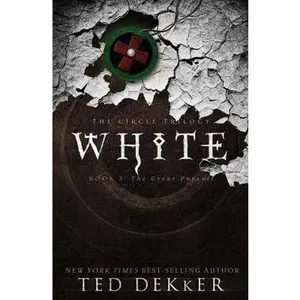 USED Book - White (The Circle Trilogy, Book 3) (The Lost History Chronicles) by Ted Dekker (Paperback) - english