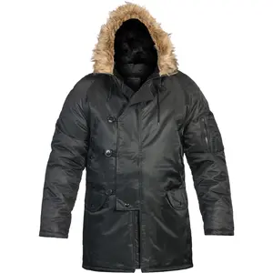 Black - N-3B Snorkel Parka