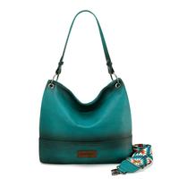 Without Strap-Distressed-A Turquoise