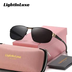 LightInLuex Unisex Sporty Full Frame Sunglasses Travel-friendly Frog Frame Polarized Sunglasses UV400