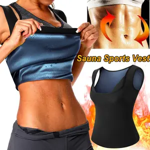 Women's Sports Waist Trainer Corset Sauna Vest Tank Top Tummy Control Shapewear Body Shaper, Fajas Para Mujer, Women Sportswear For Outdoor Yoga Gym Running Exercise