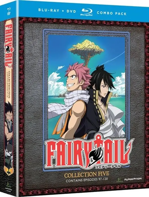 Fairy Tail: Collection Five  [BLU-RAY MOVIE] With DVD, Dubbed, Subtitled