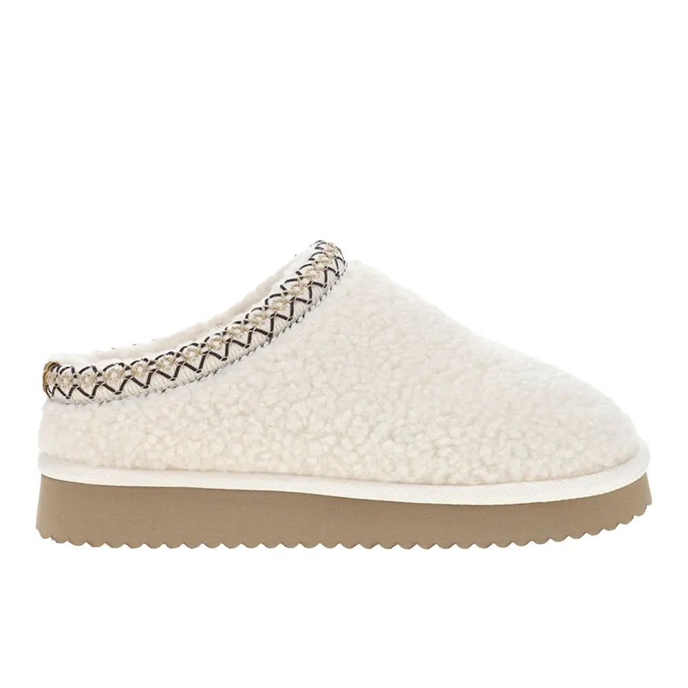 Corkys Womens Sleepyhead Scuff Casual Slippers Casual - Off White