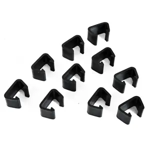 Set of 10 Sectional Couch Connectors – Fasten Up to 5 Pieces of Wicker Furniture Together. Keeps Outdoor Sectional from Shifting or Blowing Away. No Tools Needed