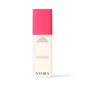 NYORA Foaming Oil Cleanser - Hydrating & Nourishing Formula with Macadamia Oil & Squalane for Radiant Glow - 50ml - USA Made