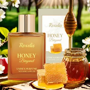 Honey Mandarin Unisex Perfume, Floral Bergamot, Long-Lasting Fragrance, Natural Ingredients, Gentle Fresh Scent, Women's Charm, Daily Portable Spray