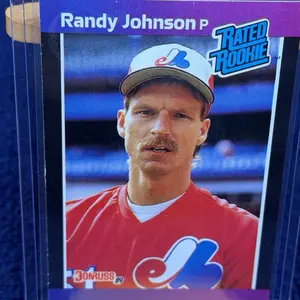 Donruss 1989 Randy Johnson Rated Rookie Card - Rated Rookie