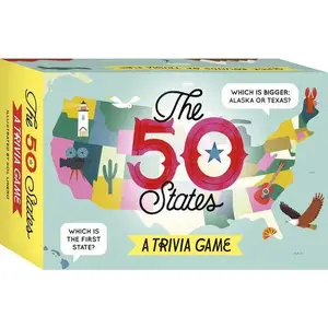 The 50 States: A Trivia Game: Test Your Knowledge of the 50 States! Ellie Dix, Game