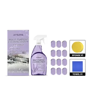 Jaysuing Multi-Purpose Cleaner Clean Oil Remove Stains Kitchen Bathroom Clean Multi-Purpose Cleaner